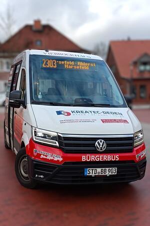 Der VW Crafter des Bürgerbus-Vereins hat inzwischen 220.000 Kilometer auf der Uhr.