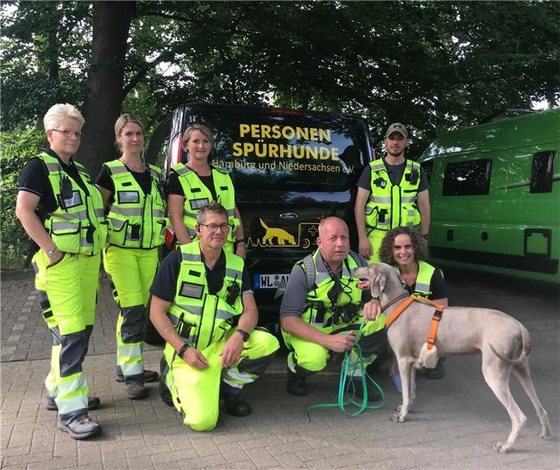 Der Verein Personenspürhunde Hamburg und Niedersachsen hat sich vor einem Jahr gegründet. Foto: von der Wense