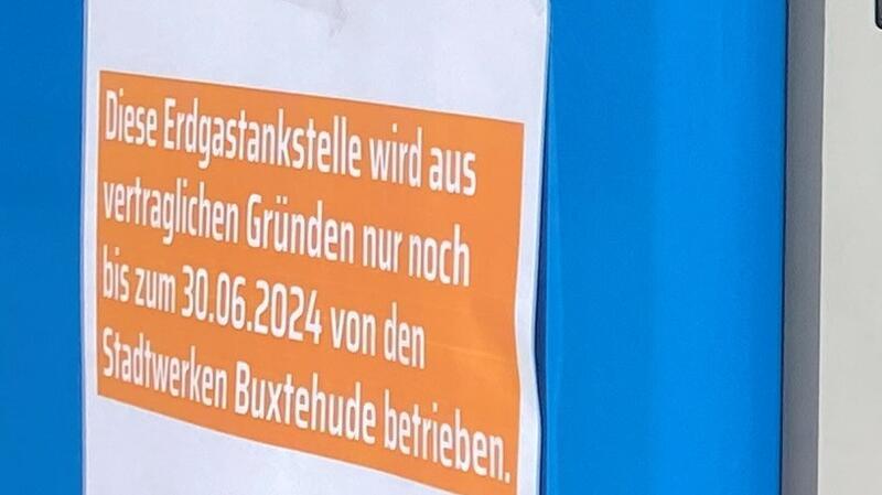 Der Vertrag für die von den Buxtehuder Stadtwerken betriebene Erdgastankstelle läuft aus.