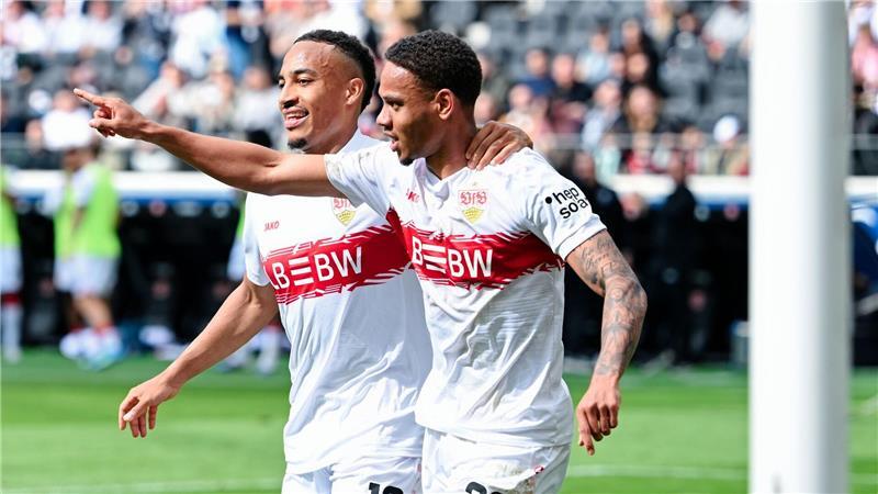 2:2 in Frankfurt: Stuttgart erreicht Champions League Der VfB Stuttgart machte den Einzug in die Königsklasse perfekt.