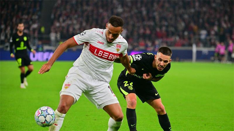 Der VfB stellte Atlético immer wieder vor Probleme.