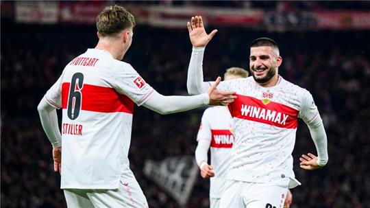 Der VfB Stuttgart setzte sich zuhause gegen den FC Augsburg durch.