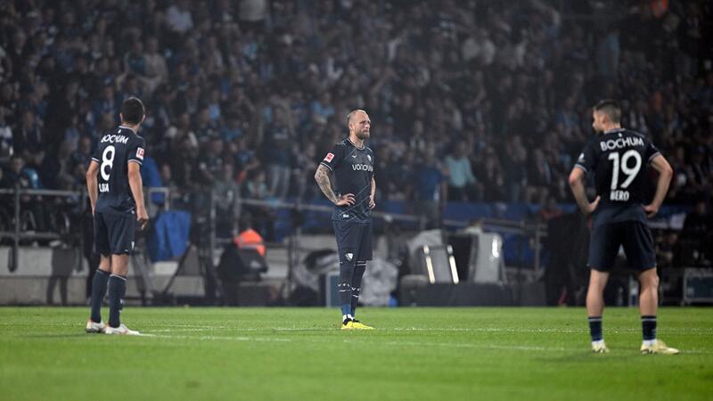 Kaum noch Hoffnung: VfL taumelt Richtung Abstieg Der VfL Bochum steht vor dem Abstieg.