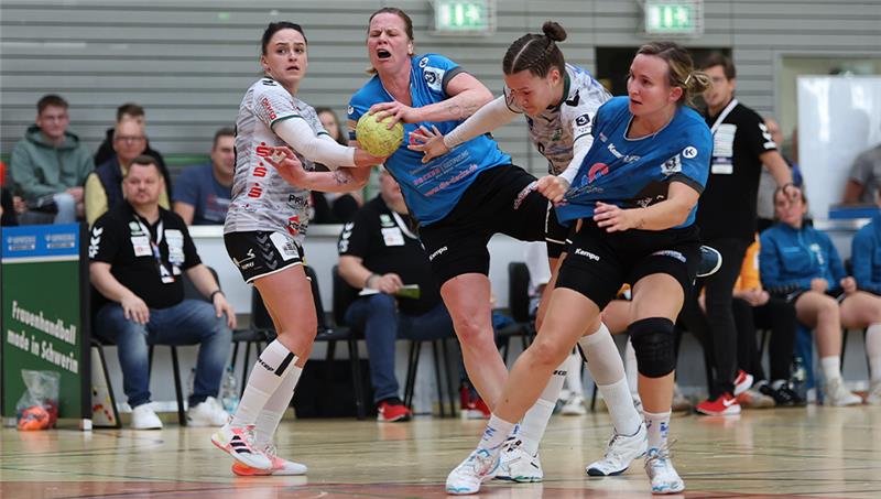 Der VfL Stade überzeugte in Schwerin einmal mehr als geschlossene Einheit. Foto: Struwe