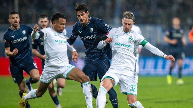 Der Vfl Bochum und der SV Werder Bremen trennten sich nach einem späten Bremer Ausgleichstreffer 1:1.