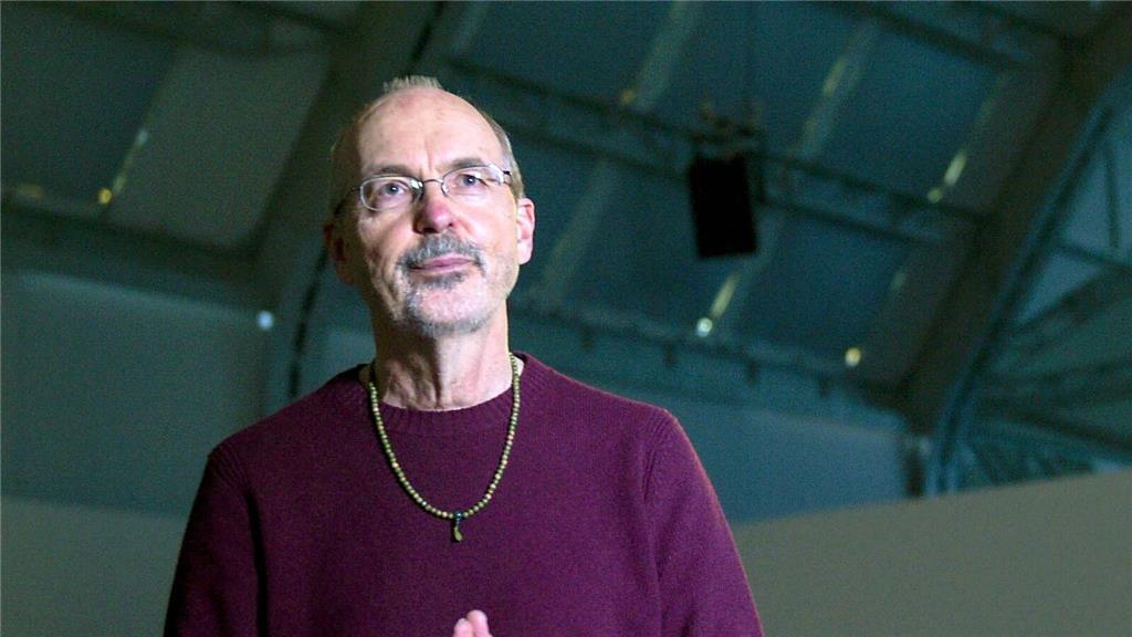 Der Video- und Installationskünstler Bill Viola, hier in den Deichtorhallen in d...