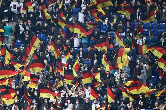 Der Vorfall ereignete sich am vergangenen Sonnabend bei der Partie Deutschland gegen Isreal in Sinsheim. Foto. dpa-Bildfunk