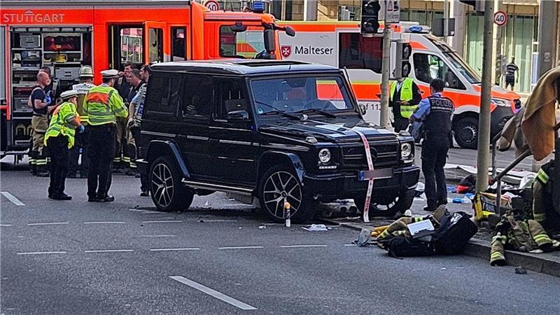Der Vorfall ereignete sich an der Stadtbahn-Haltestelle Olgaeck am Rande der Innenstadt.