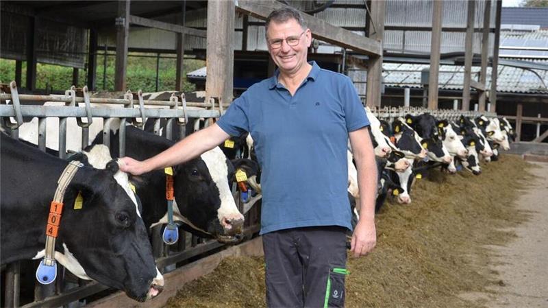 Der Vorsitzende der niedersächsischen Tierseuchenkasse, Heinz Korte, hält selbst Rinder und hat seine Tiere impfen lassen.
