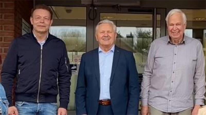 Der Vorstand der Elmer Bürger Stiftung (von links): Knud Spardel, Erich Gajdzik und Herbert Klefke.