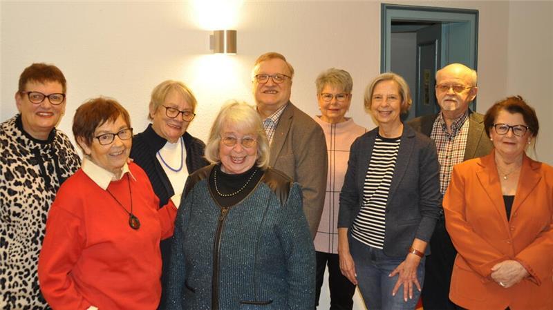 Der Vorstand des Seniorenvereins Methusalem.