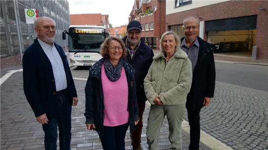 Der Vorstand des neuen Vereins Miteinander füreinander Stade besteht aus Horst Rademacher (von links), Sonja Merk, Egon Petrat, Uschi Lukasek und Gunnar Steffens.