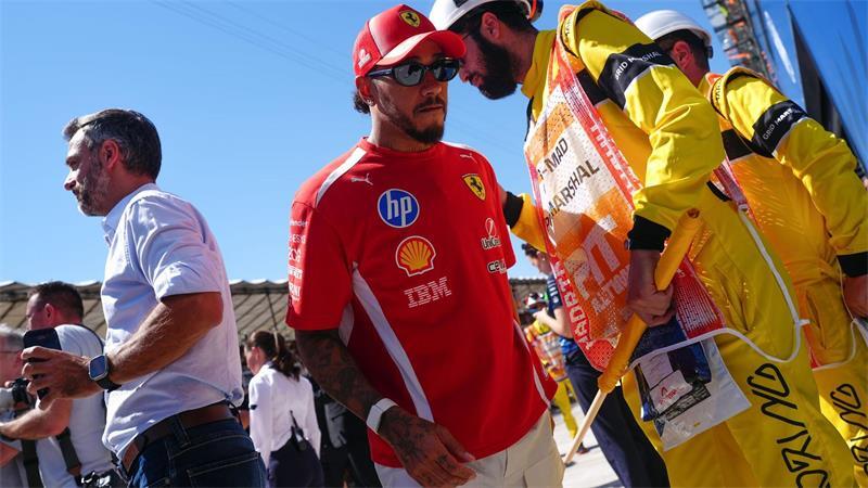 Der WM-Kampf für Lewis Hamilton - abgehakt. 
