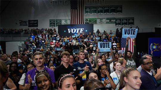 Der Wahlkampf in den USA biegt auf die Zielgerade ein: Nächsten Dienstag wird abgestimmt. (Archivbild)