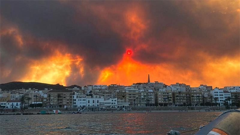 Der Waldbrand in Los Gallardos gilt als der bislang schwerste in Andalusien.