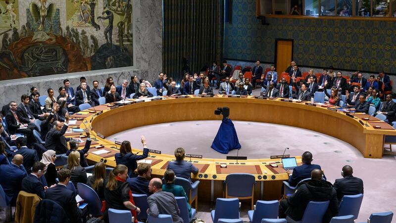 Weltsicherheitsrat: Mehr humanitäre Hilfe für Gazastreifen Der Weltsicherheitsrat ist das mächtigste UN-Gremium.