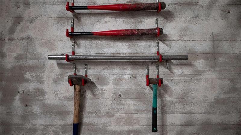 Der Werkzeugkasten für einen Besuch im Wutraum.