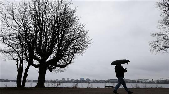 Der Winter in Hamburg war mild und wechselhaft.