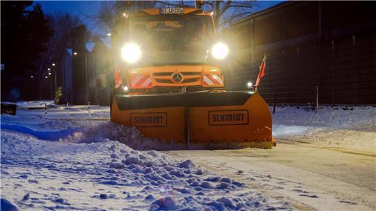 Der Winterdienst hat derzeit viel zu tun.