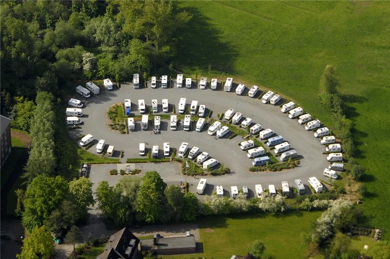 Der Wohnmobilstellplatz "Am Schiffertor" soll bald wieder öffnen. Foto: Stade Marketing und Tourismus GmbH/Martin Elsen