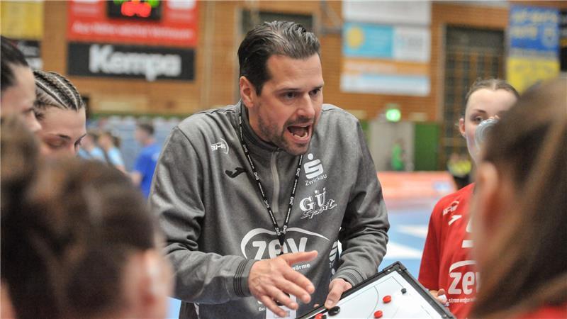 Der Zwickauer Trainer Norman Rentsch.