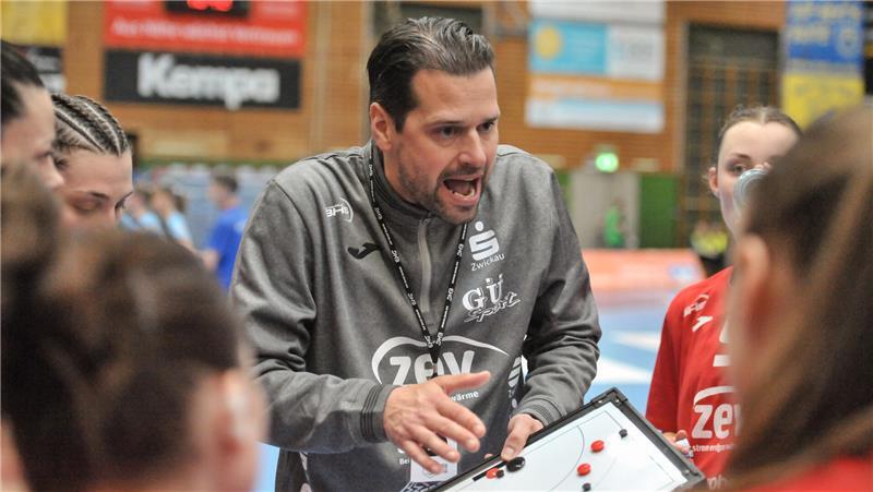 Der Zwickauer Trainer Norman Rentsch.