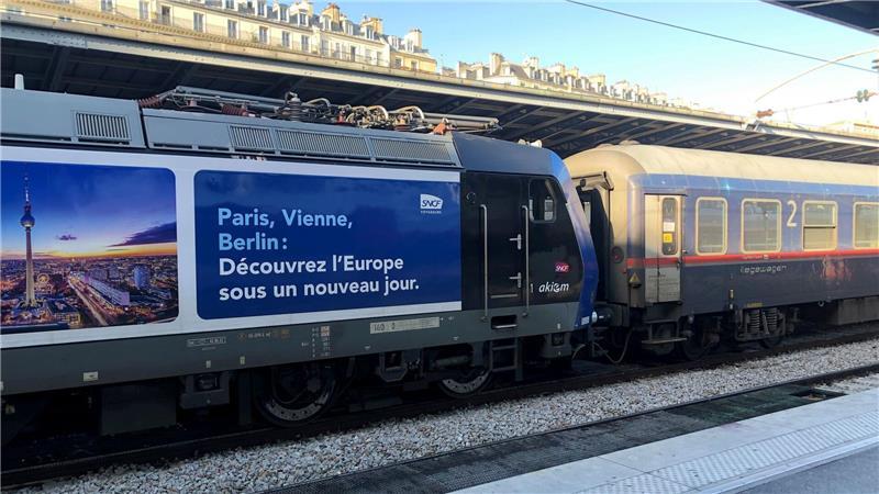 Neuer Pariser Bahnchef setzt auf Nachtzug Paris-Berlin Der ab Dezember aus dem Fahrplan wegfallende Nachtzug Paris-Berlin hat vielleicht doch eine Zukunft (Archivbild).