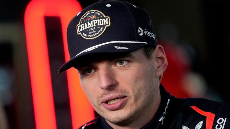 Vier mit Bier: Verstappens WM-Party in der Nacht von Vegas Der alte und neue Champion der Formel 1: Max Verstappen.