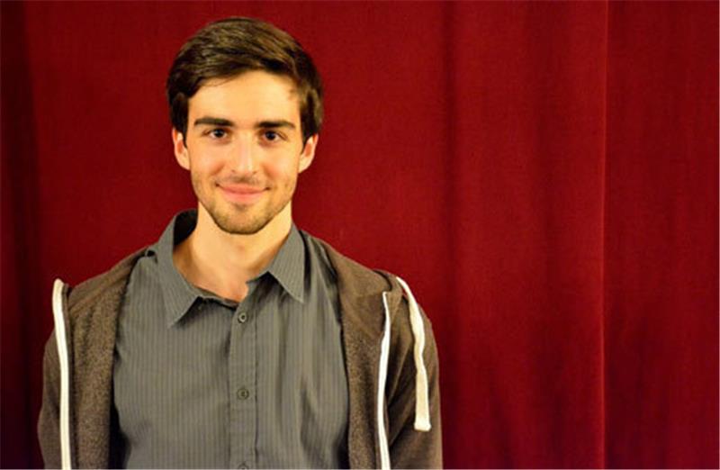 Der angehende Schauspieler Nico Geiger aus Himmelpforten kommt am Montag ins Fernsehen.  Foto Beneke