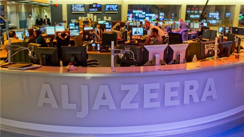 Netanjahu: Kriegsplan umfasst auch zentrale Flüchtlingslager Der arabische Sender Al-Dschasira beklagt die Tötung seines Korrespondenten in Gaza durch Israel. (Archivbild)