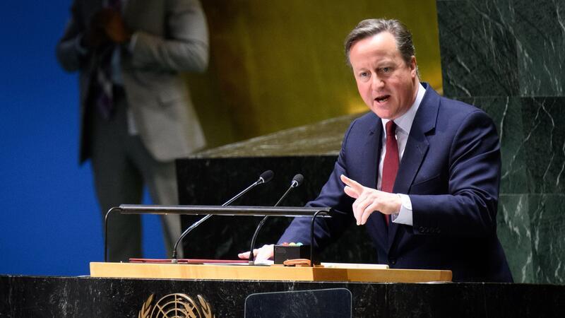 Der britische Außenminister David Cameron über Putin: „Das ist kein Mann, der den Kompromiss sucht.“