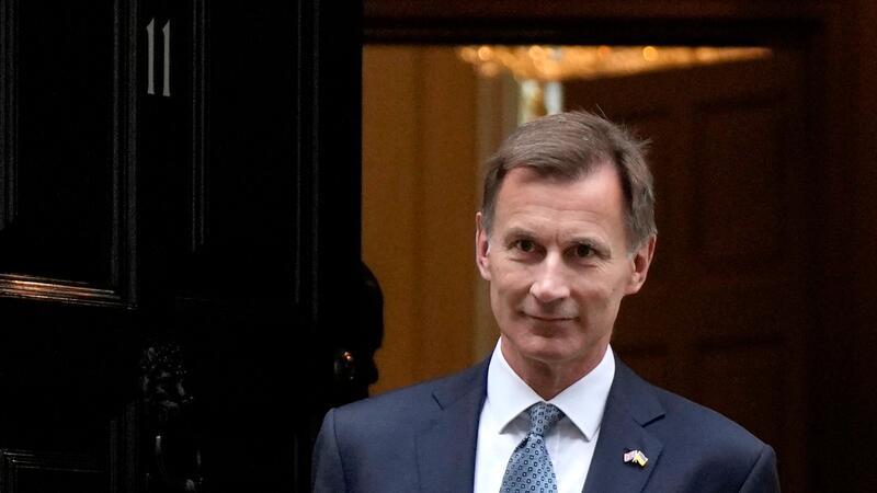 Der britische Finanzminister Jeremy Hunt.