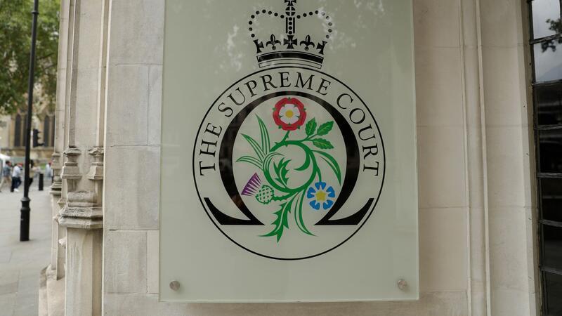 Der britische Supreme Court in London.