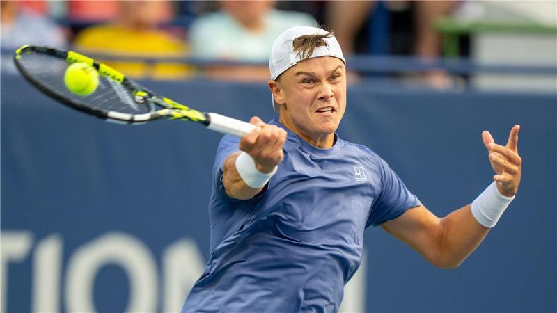 Der dänische Tennisprofi Holger Rune gibt sein Comeback bei den Hamburg Open. (Archivbild)