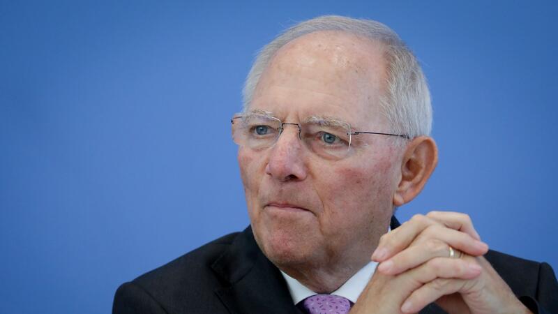 Schäuble: Ein Rekord-Parlamentarier mit Leib und Seele Der damalige Bundesfinanzminister Wolfgang Schäuble (CDU) im Jahr 2017.