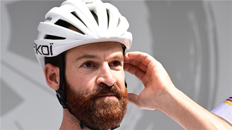 Der deutsche Fahrer Simon Geschke.
