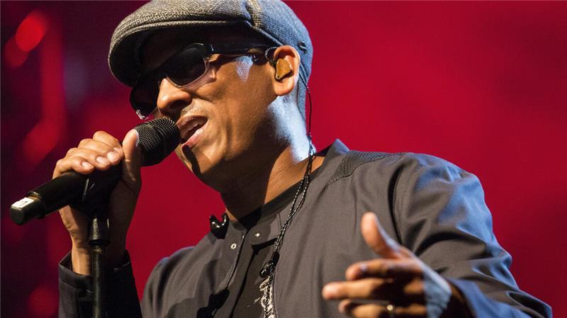 Der deutsche Sänger Xavier Naidoo steht beim Blue Balls Festival in der Schweiz auf der Bühne. 