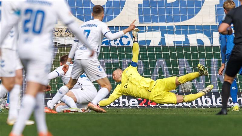 Der entscheidende Treffer des Spiels.