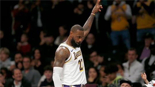 Der erfolgreichste Werfer in der Geschichte der NBA: LeBron James.