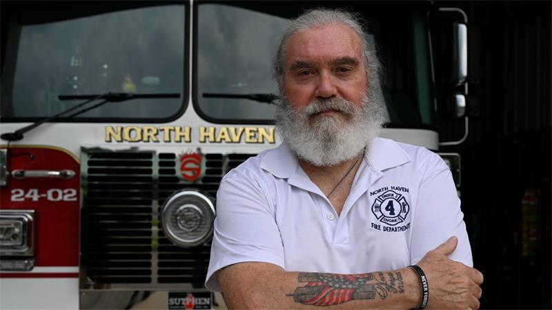 Der freiwillige Feuerwehrmann aus dem US-Bundesstaat Connecticut verbrachte eine Woche in der Katastrophenzone, die als Ground Zero in die Geschichte einging. 