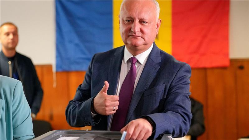 Der frühere Präsident Igor Dodon gilt mit seinem russlandfreundlichen Patriotischen Block in Moldau weiter als ein Machtfaktor.