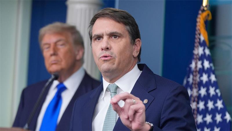 Der frühere Trump-Anwalt Todd Blanche soll im Amt des Justizministers bleiben. (Archivbild)