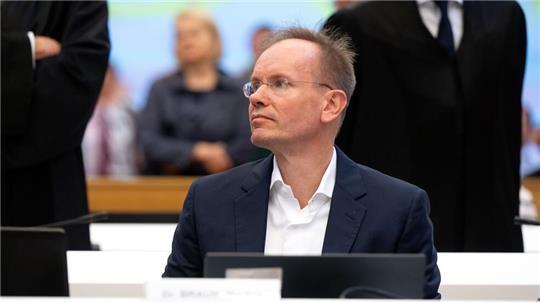 Der frühere Wirecard-Vorstandschef Markus Braun steht zusammen mit zwei weiteren ehemaligen Wirecard-Managern seit Dezember 2022 vor Gericht. (Archivbild)