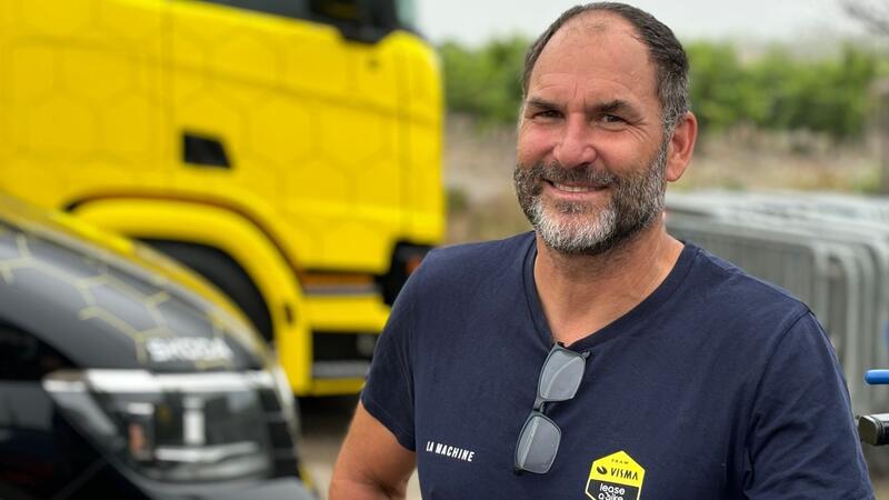 „Normalster Typ“: Deutscher knetet Vingegaard zum Erfolg Der gebürtige Cottbuser Achim Schmiedel ist der Physiotherapeut von Rad-Star Jonas Vingegaard.