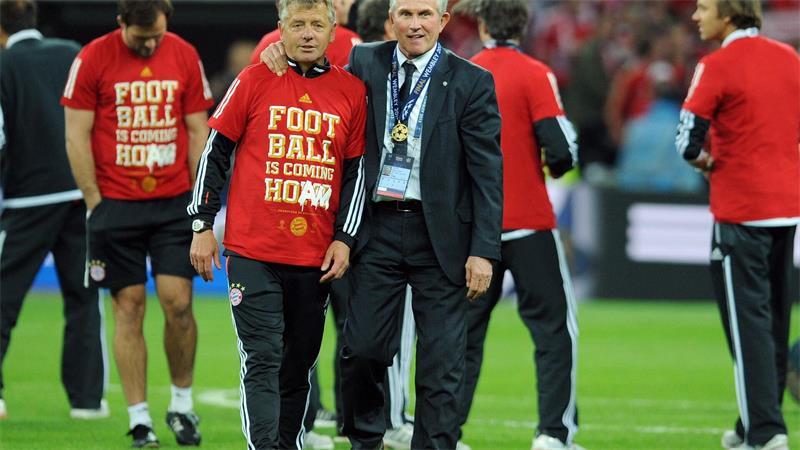 Fußballwelt trauert: Trainer-Legende Peter Hermann ist tot Der große Triumph 2013. (Archivbild)