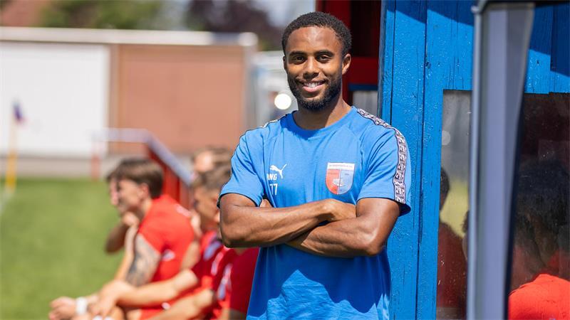 Der hochgelobte Neuzugang Dominique Ndure wurde im dritten Testspiel geschont.