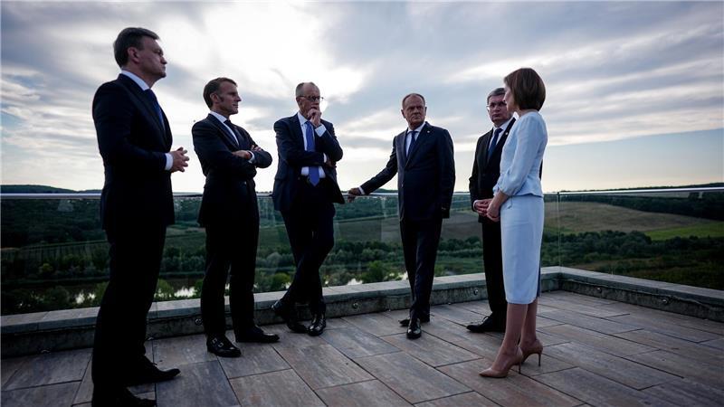 Europäer wollen Moldau vor Putin bewahren Der hochrangige Besuch aus der EU ist ein klares Zeichen der Solidarität mit der kleinen Republik Moldau in der Nachbarschaft der Ukraine.