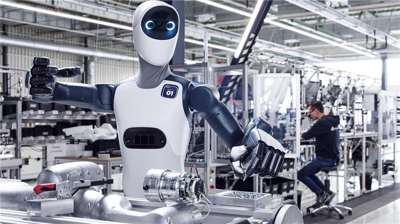 Der humanoide Roboter Agile One soll ab Anfang 2026 bei München in Serie produziert werden. (Handout)