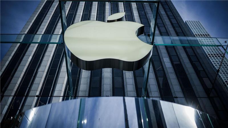 USA dominieren die Börsen – Deutsche Firmen Außenseiter Der iPhone-Hersteller Apple ist nicht mehr teuerster Börsenkonzern der Welt (Archivbild)