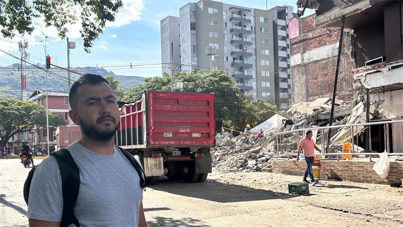 Erdbeben in Kolumbien: Zwischen Hoffnung und Wiederaufbau „Der ideelle Wert ist unschätzbar“, sagt Aristizabal.